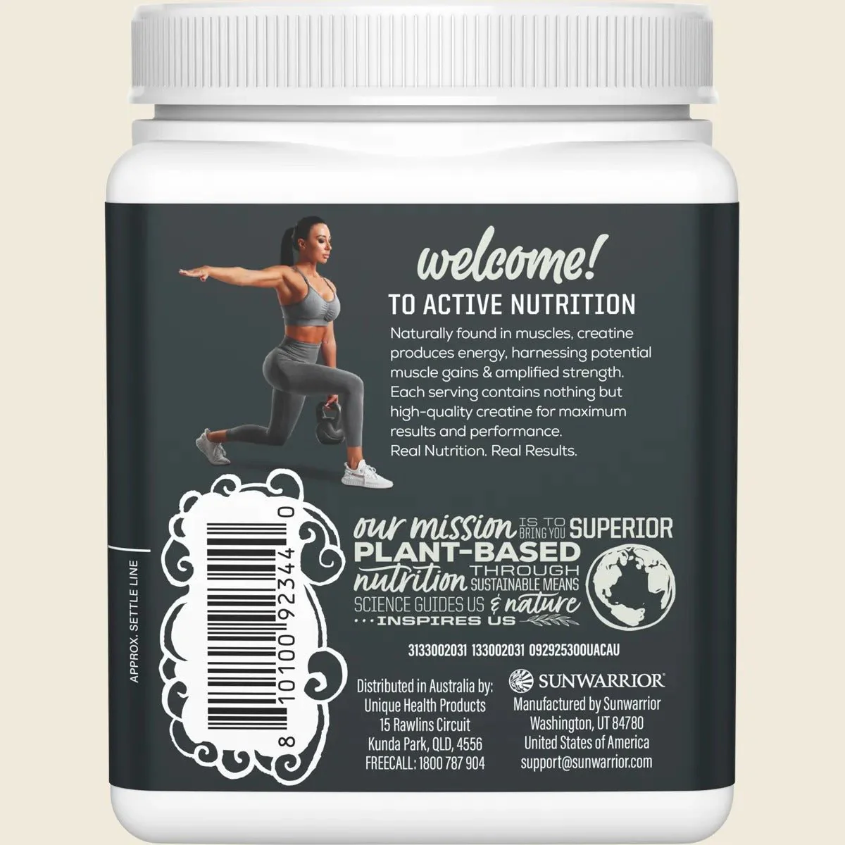 Active Creatine Monohydrate Unflavoured 300g - Image 6