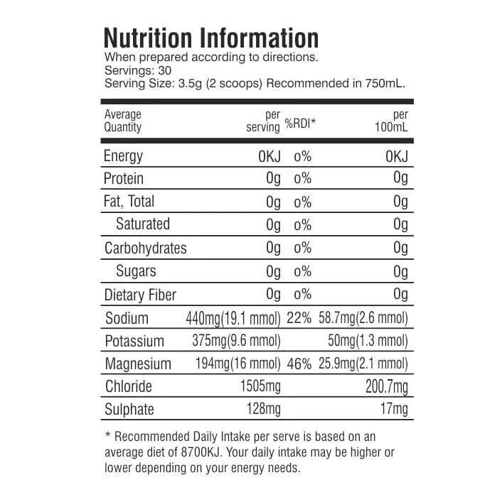 Athlete Hydration Powder - 30 Serves - Image 2