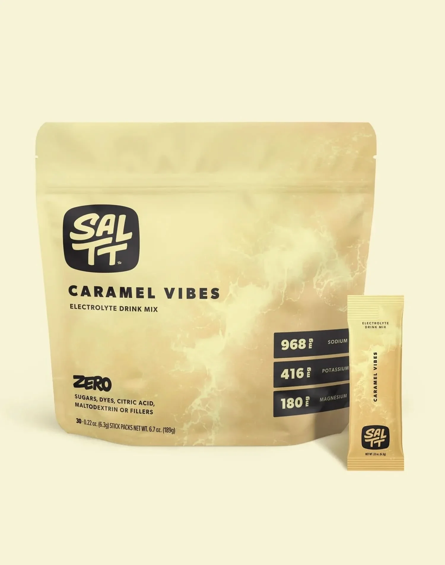 Caramel Vibes Electrolyte Drink Mix - 30 Sticks - Image 5
