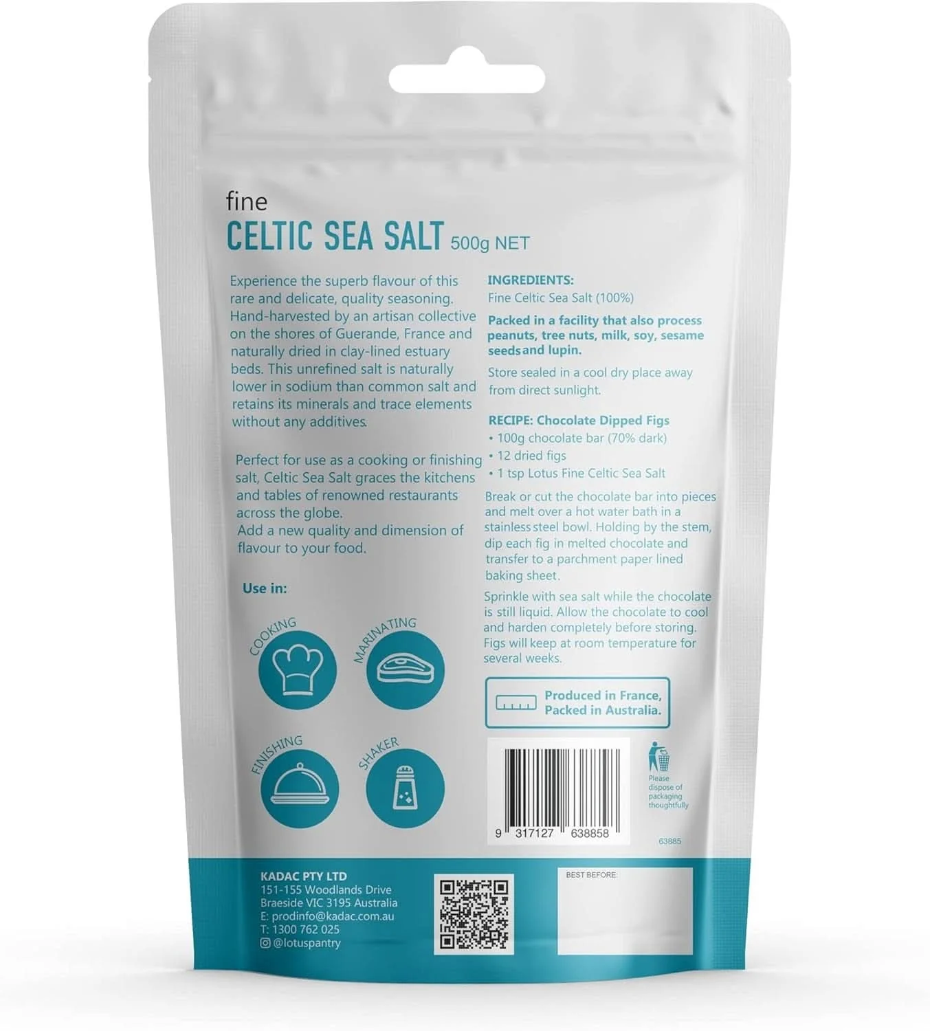Celtic Sea Salt - Fine - 500g - Image 2