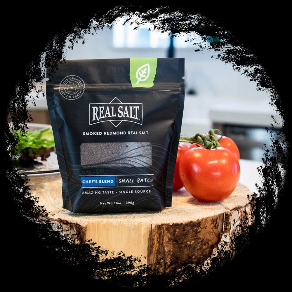 Chef's Blend Smoked Redmond Real Salt - 396g - Image 4