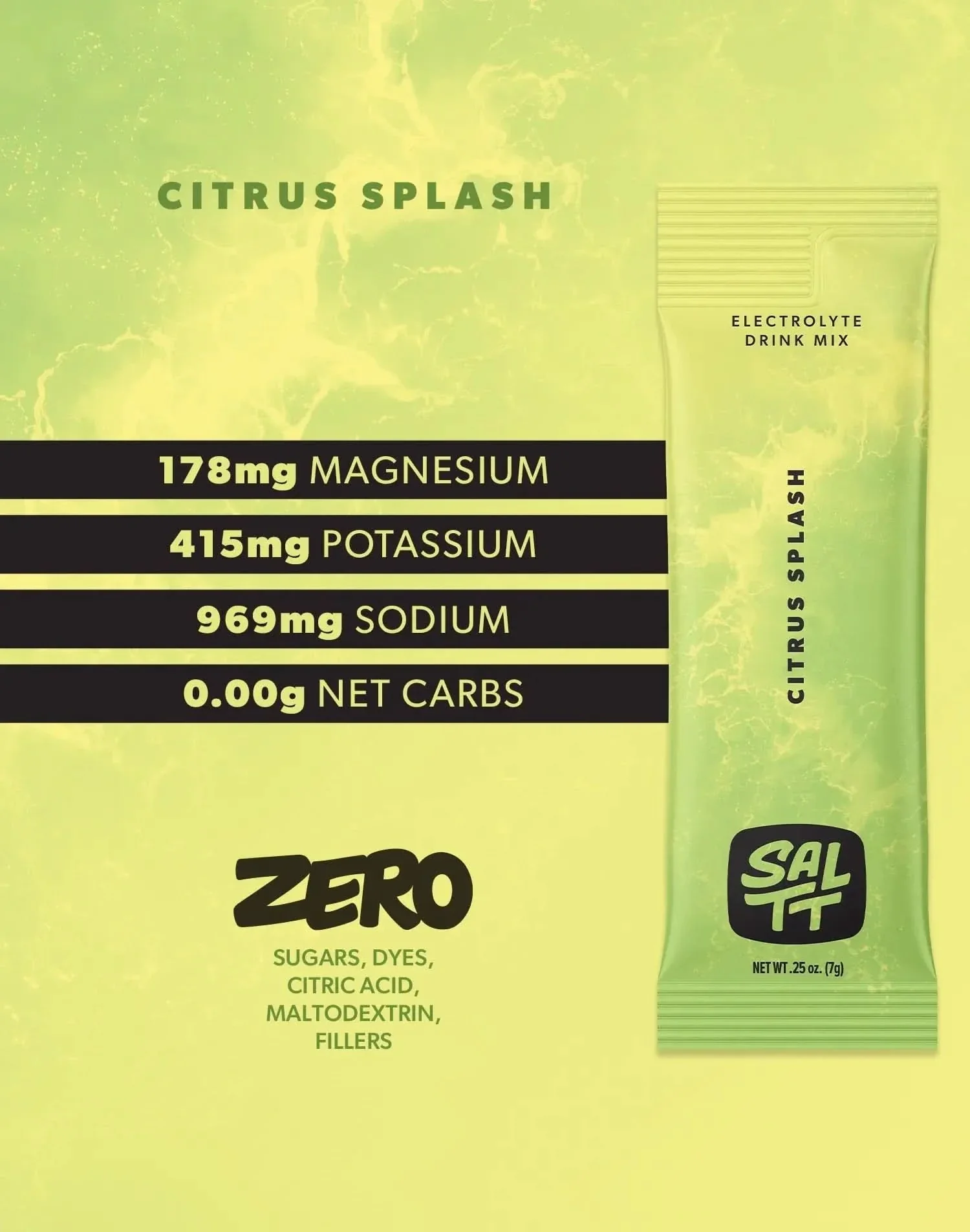Citrus Splash Electrolyte Drink Mix - 30 Sticks - Image 3