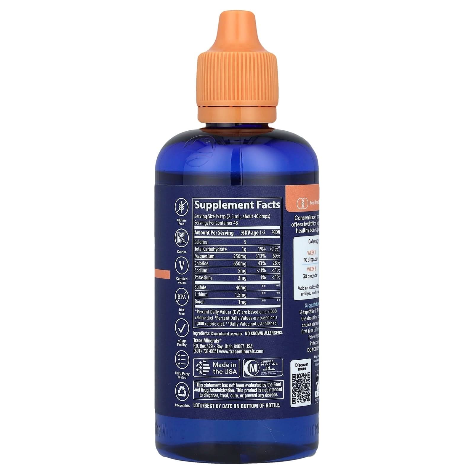 ConcenTrace - Trace Mineral Drops - 118ml - Image 2
