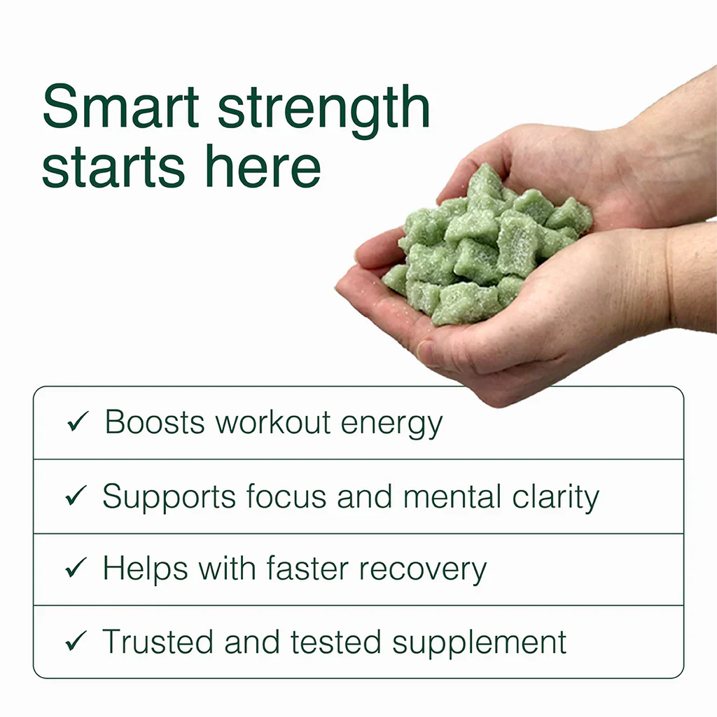 Creatine Gummy Bears - Sour Apple - Image 3