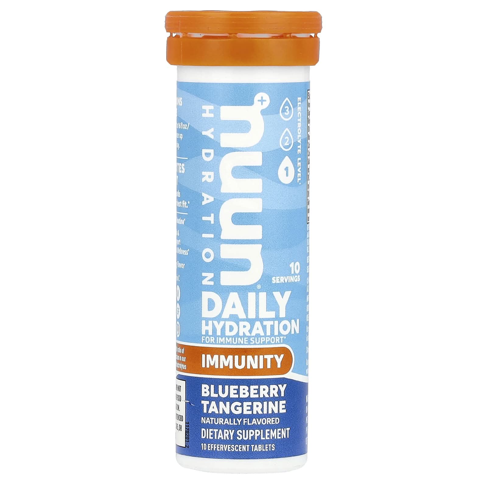 Daily Hydration - Immunity - Blueberry Tangerine - 10 Tablets - Expires 31 May 2026
