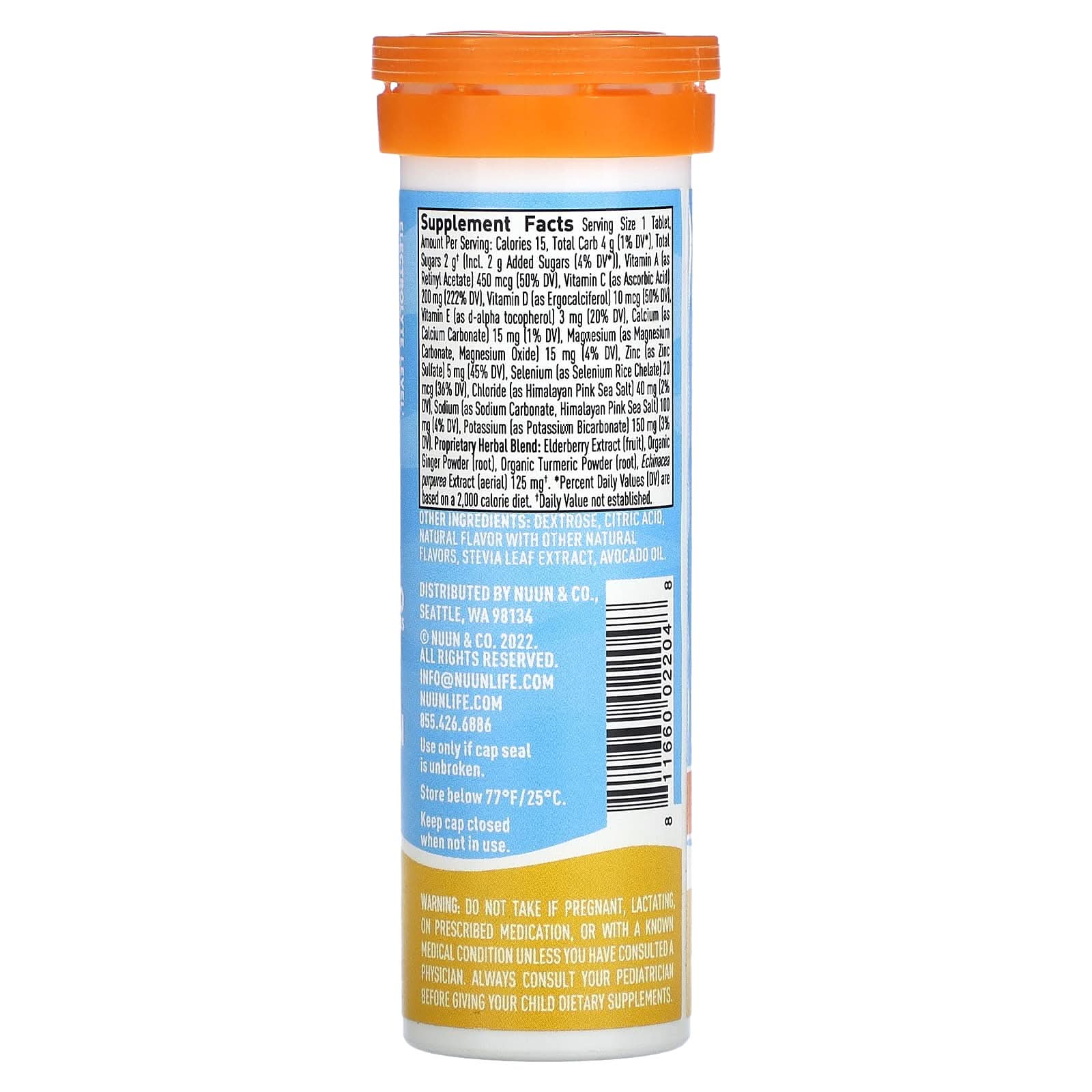 Daily Hydration - Immunity Orange - 10 Tablets - Image 2