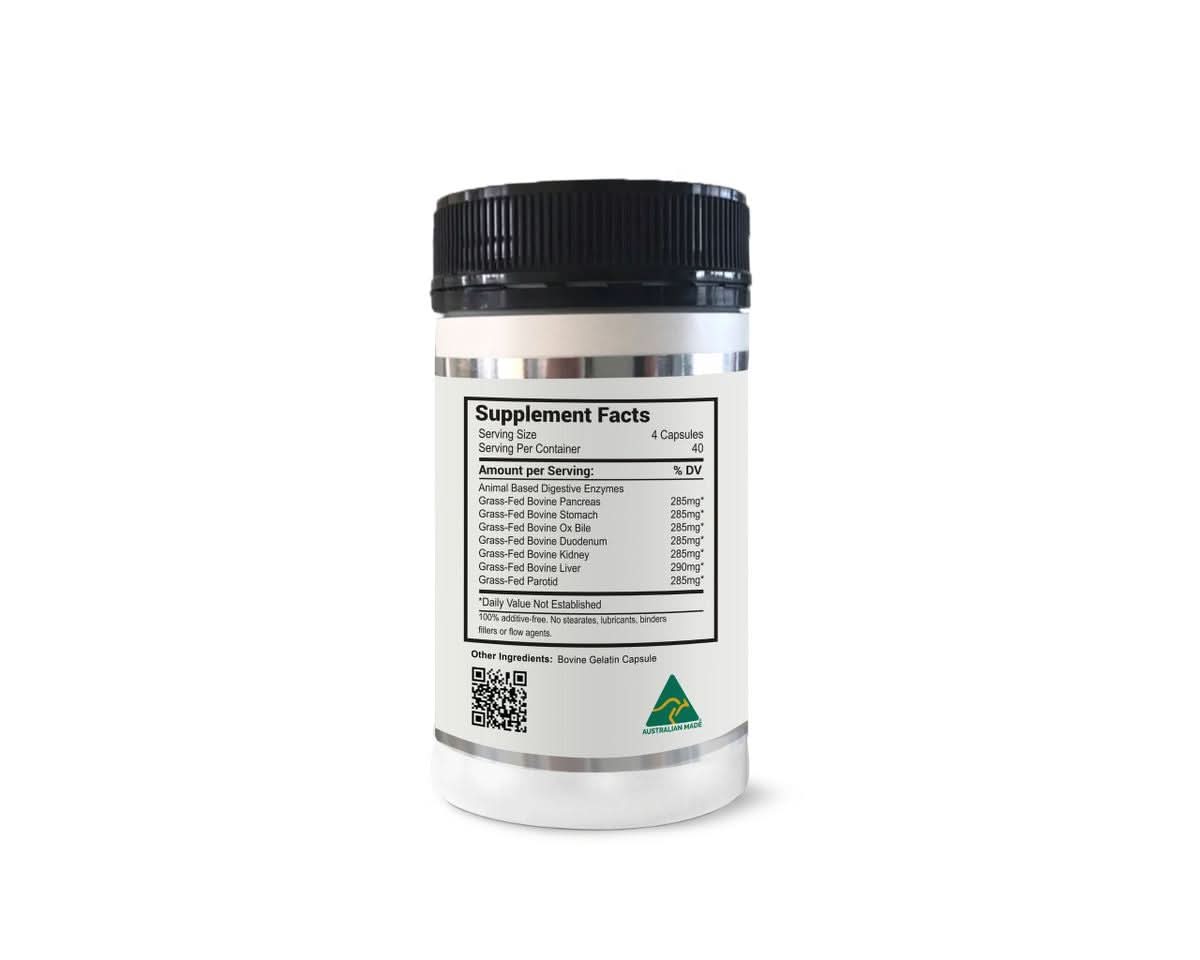 Digestive Enzymes - 160 Capsules - Image 2