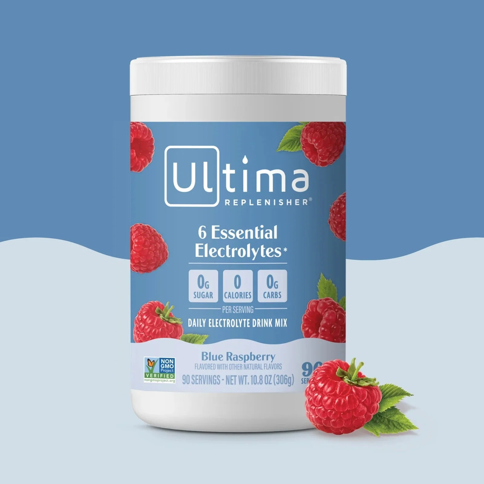 Blue Raspberry Electrolyte Drink Mix - 90 Serves - Image 3