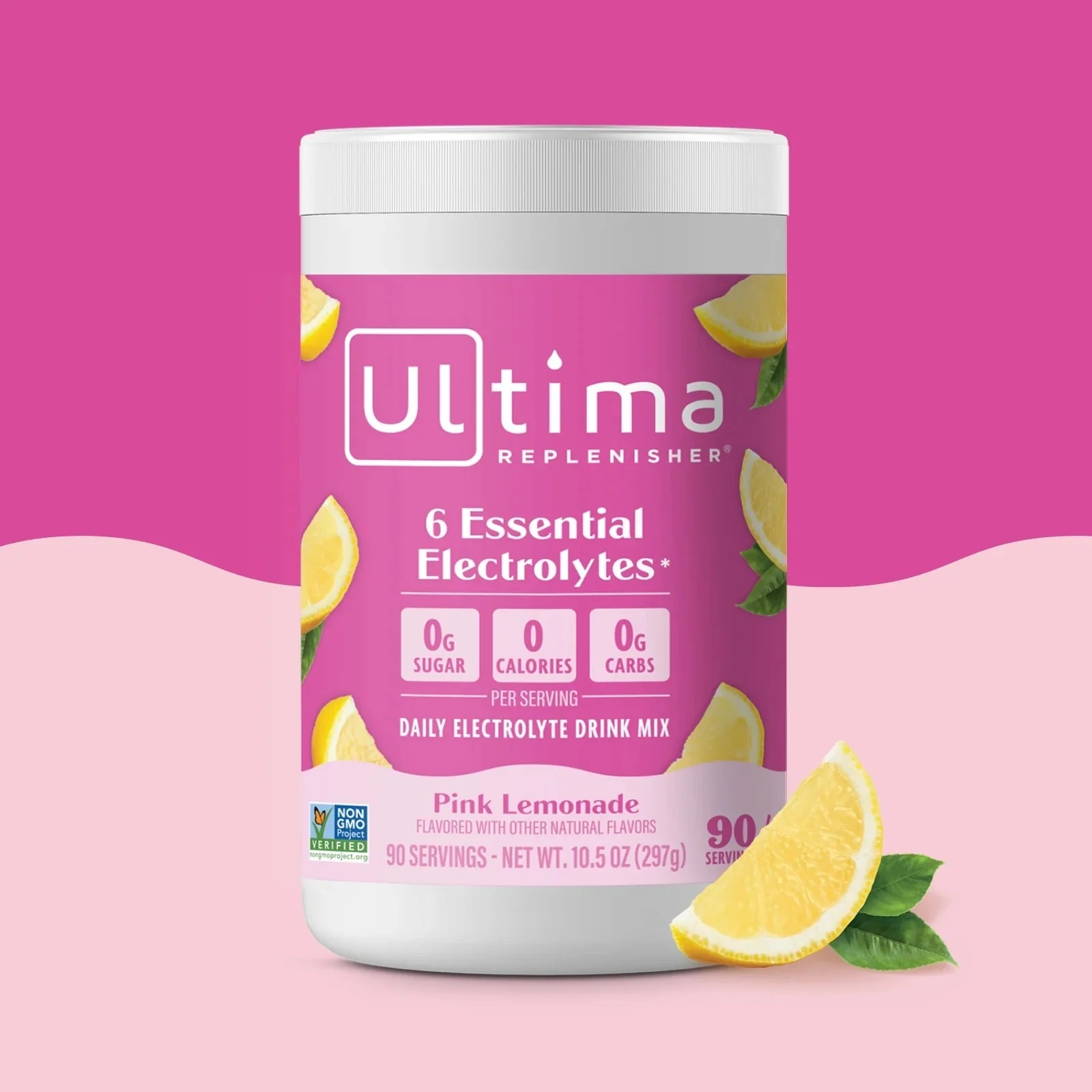 Pink Lemonade Electrolyte Drink Mix - 90 Serves - Image 3