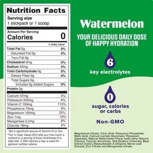 Watermelon Electrolyte Drink Mix - 90 Serves - Image 2