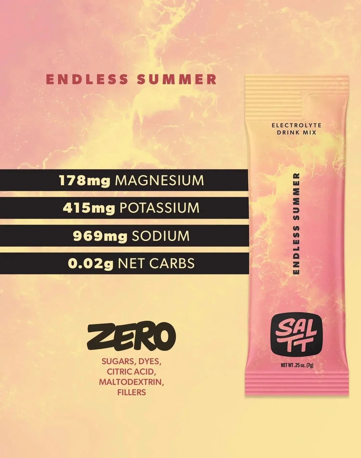 Endless Summer Electrolyte Drink Mix - 30 Sticks - Image 3