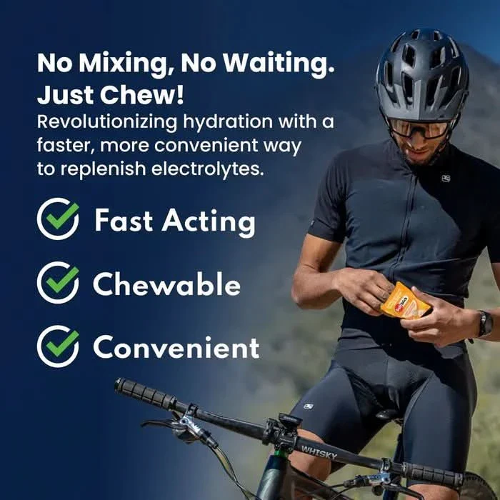 FastChews - Chewable Electrolytes - Tart Orange - 25 Serves - Image 4