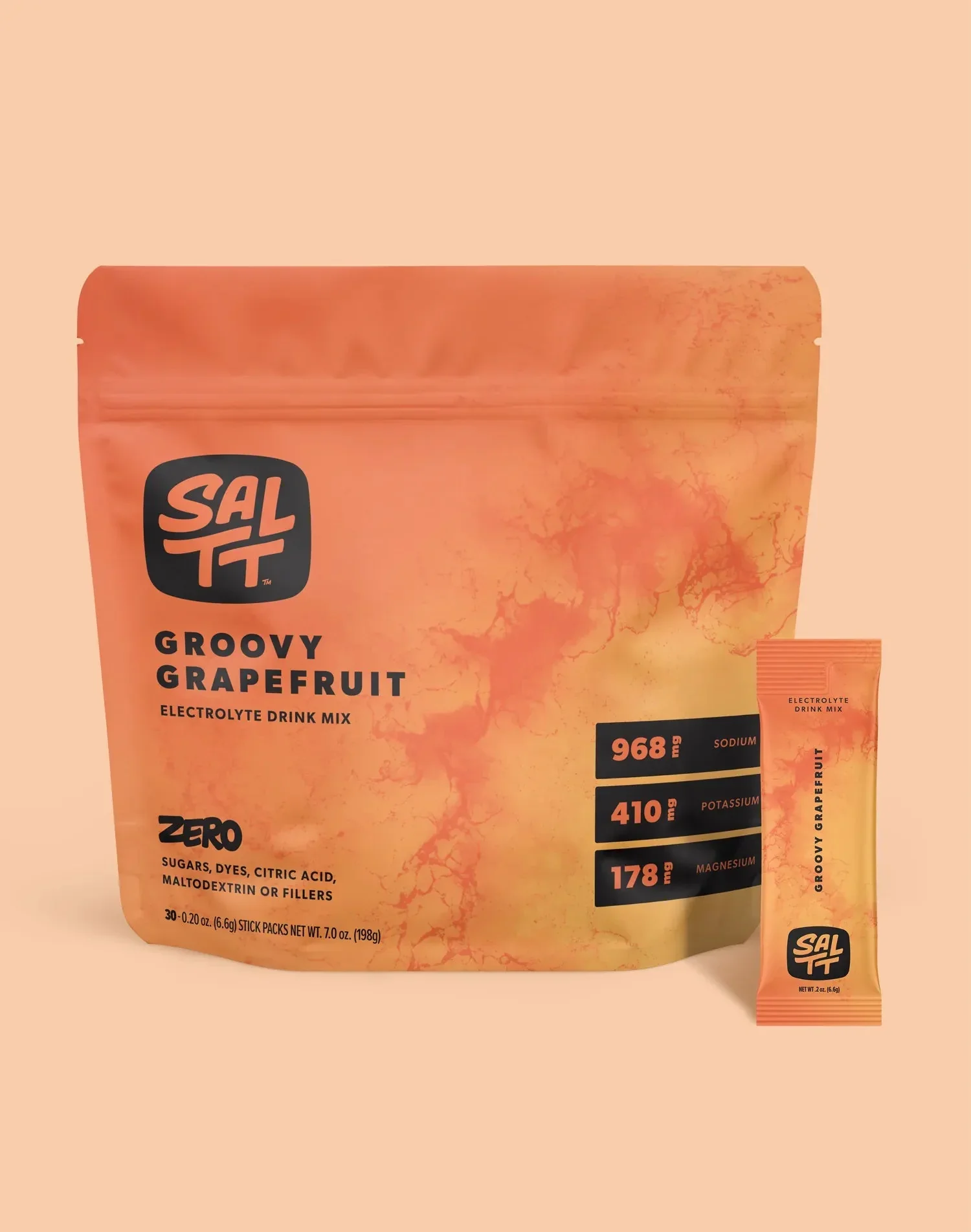 Groovy Grapefruit Electrolyte Drink Mix - 30 Sticks - Image 4