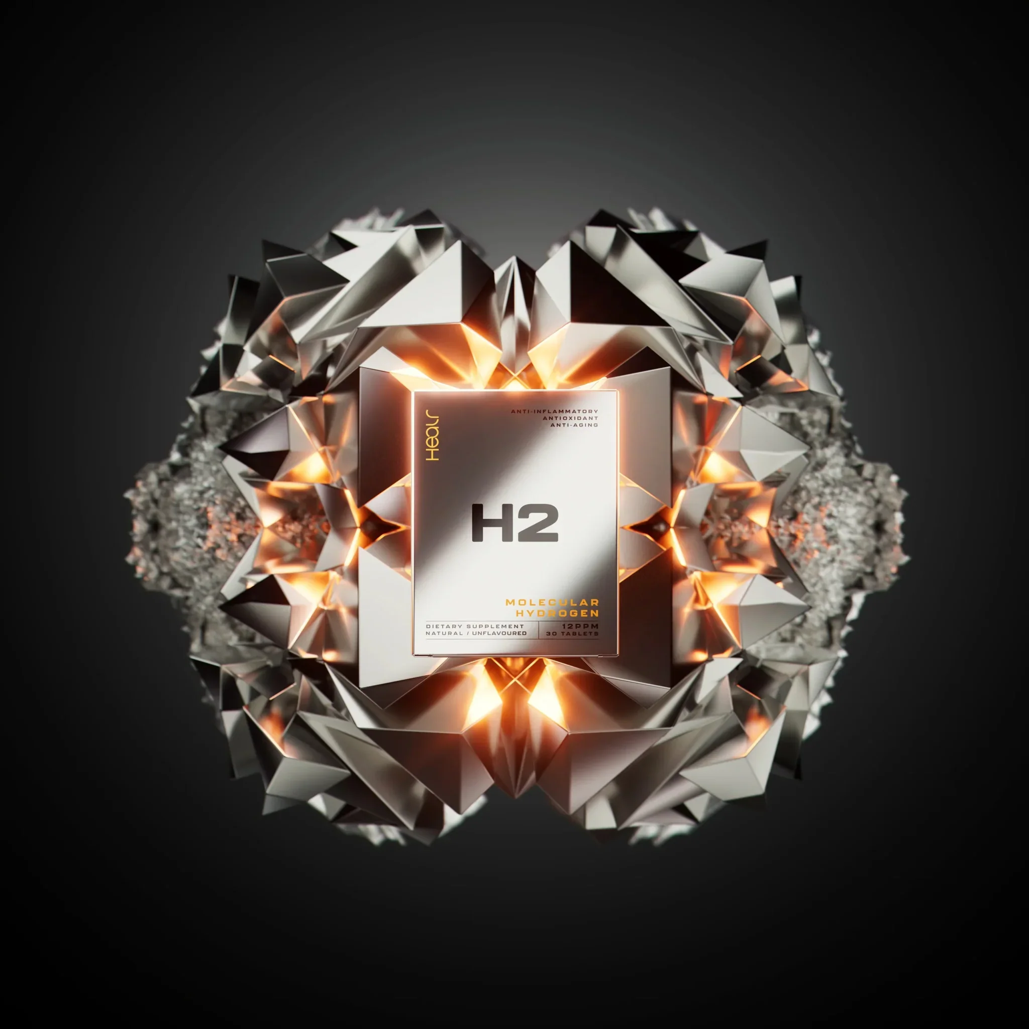 H2 Hydrogen Water - Unflavoured - 30 Tablets - Image 4