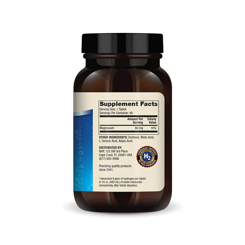 H2 Molecular Hydrogen - 80 mg - 90 Tablets - Image 3