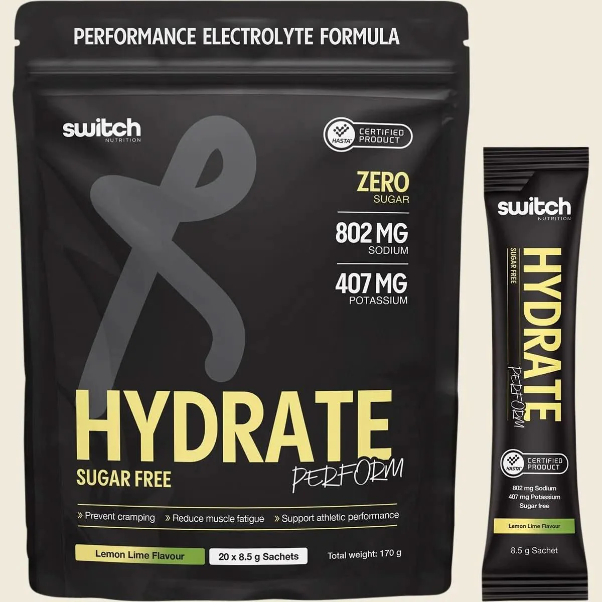 Hydrate Perform Lemon Lime - 20 Sticks - Image 3