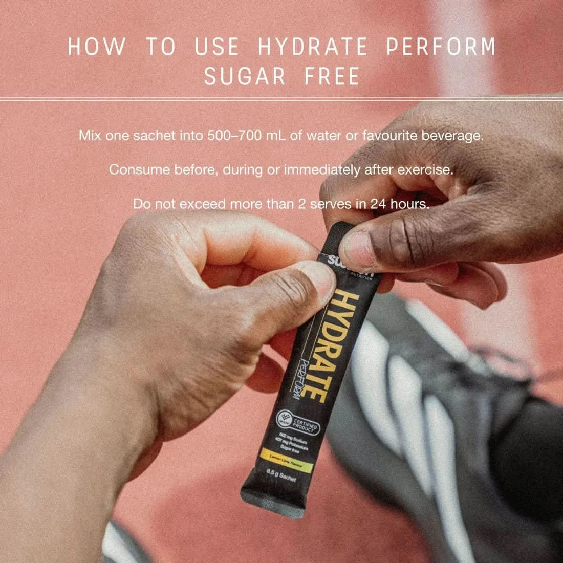 Hydrate Perform Lemon Lime - 20 Sticks - Image 6