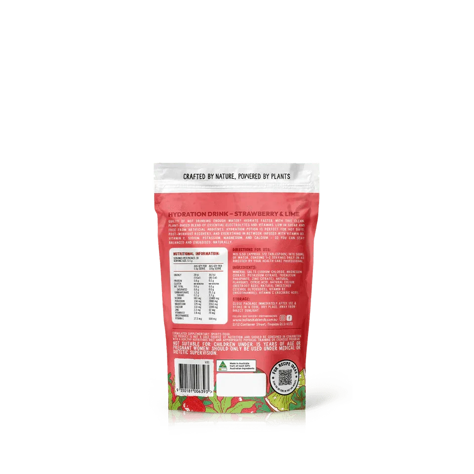 Hydration Potion Strawberry Lime - 165g - Image 3