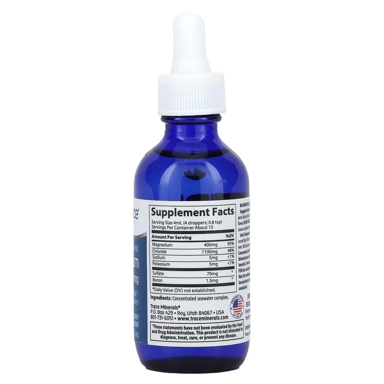 Ionic Magnesium - 400mg - 59ml - Image 3