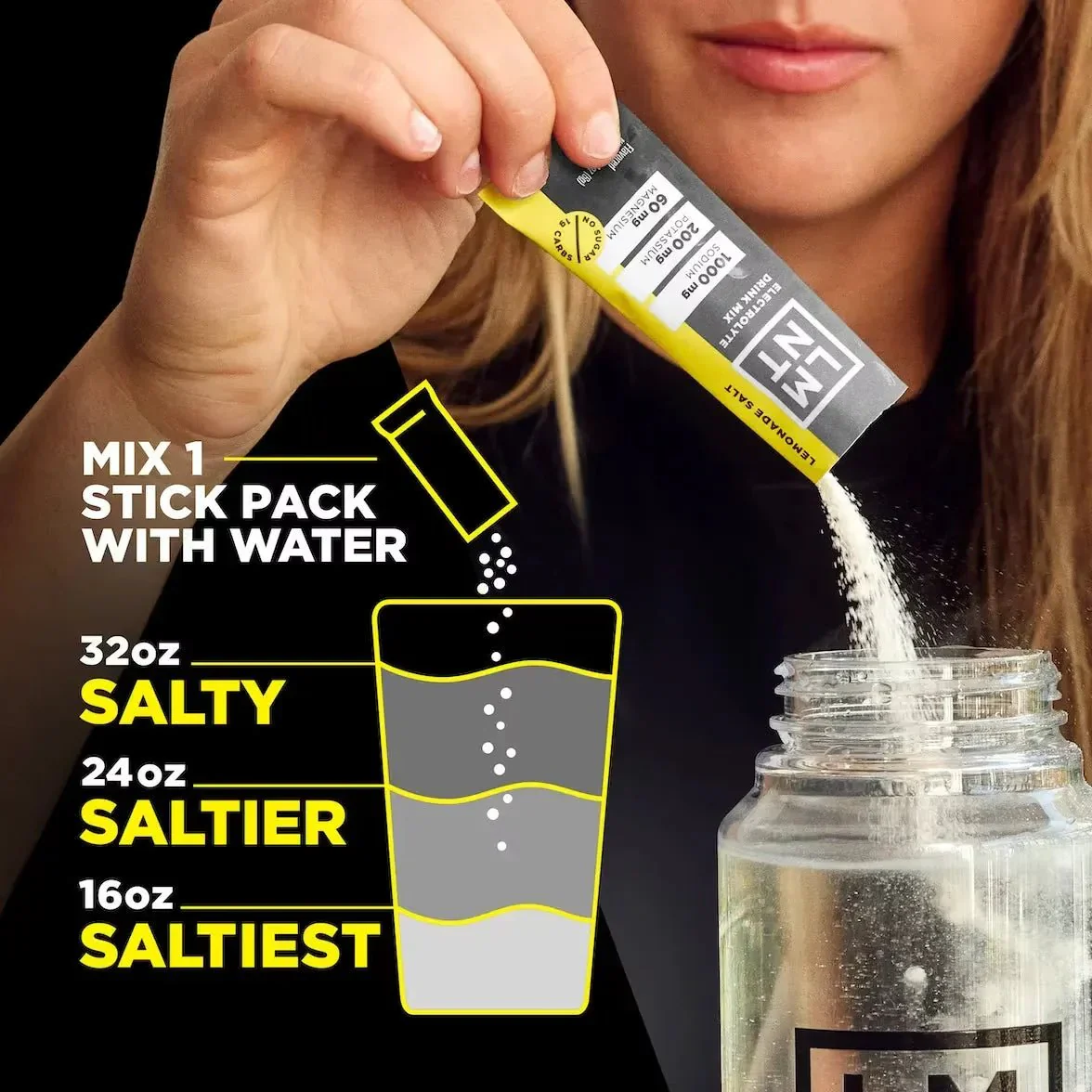 LMNT Lemonade Salt Electrolyte Mix - 30 Ct - Image 8