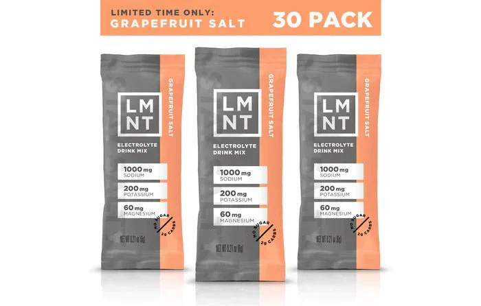LMNT Grapefruit Salt Electrolyte Mix - 30 Ct - Image 8