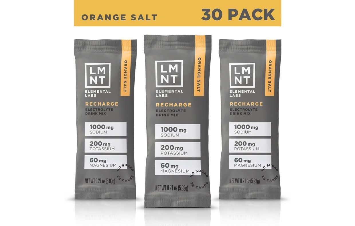 LMNT Orange Salt Electrolyte Mix - 30 Ct - Image 9