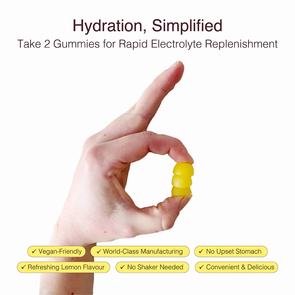 LyteBites - Electrolyte Gummies - Lemon Surge - Image 4