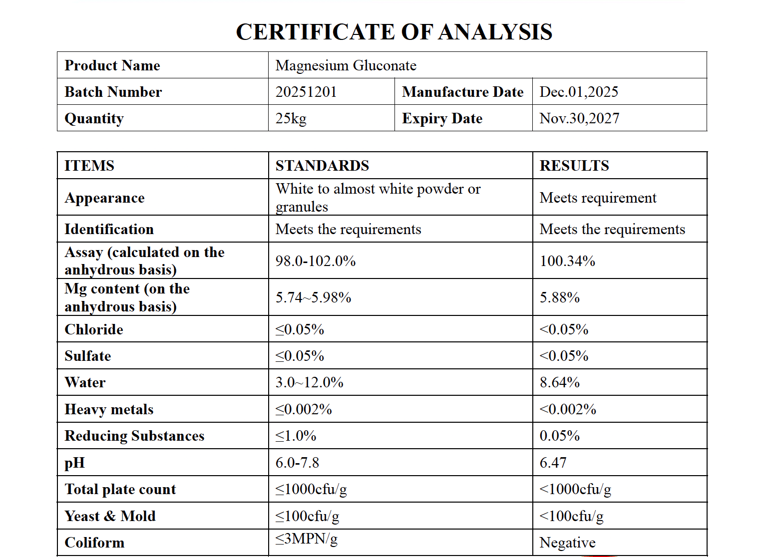 Magnesium Gluconate Powder - 100g - Image 3