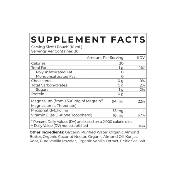 Magnesium L-Threonate - 30 Pouches - Image 2