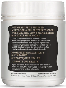 Multi-collagen Protein Peptides - Adaptogen Nootropic Blend - 210g - Image 3