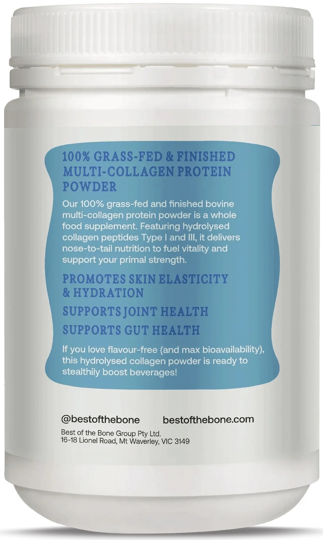 Multi-collagen Protein Peptides Powder - 500g - Image 3