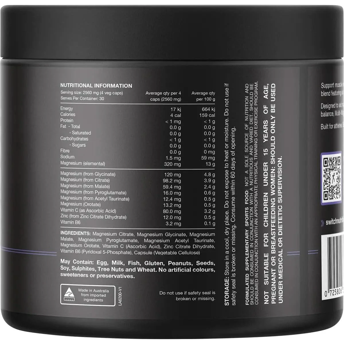 Multi-Mag Perform - Multi-Sourced Magnesium Recovery - 120 capsules - Image 2