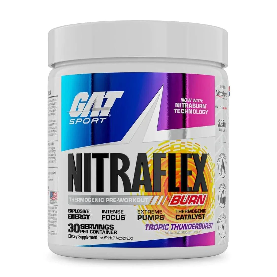 NITRAFLEX BURN - 30 Serves - Best Before 10 Oct 2025 - Image 5