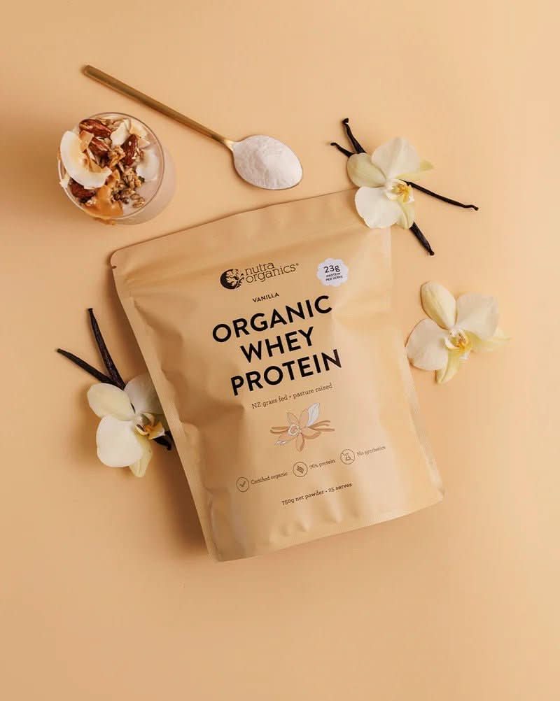 Organic Whey Protein - Vanilla - 750g - Image 4