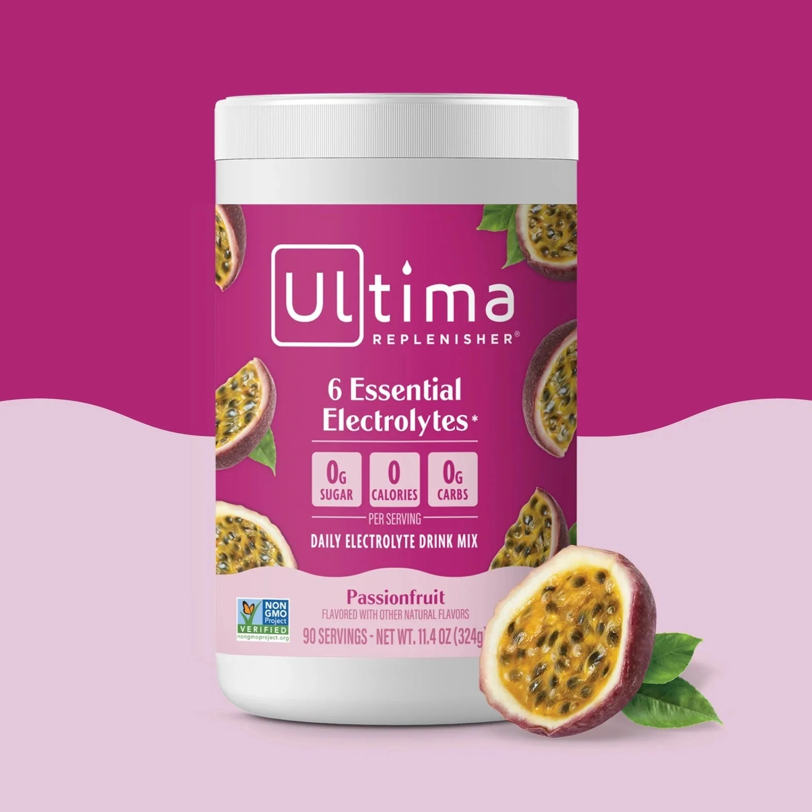 Passionfruit Electrolyte Drink Mix - 90 Serves - Image 3