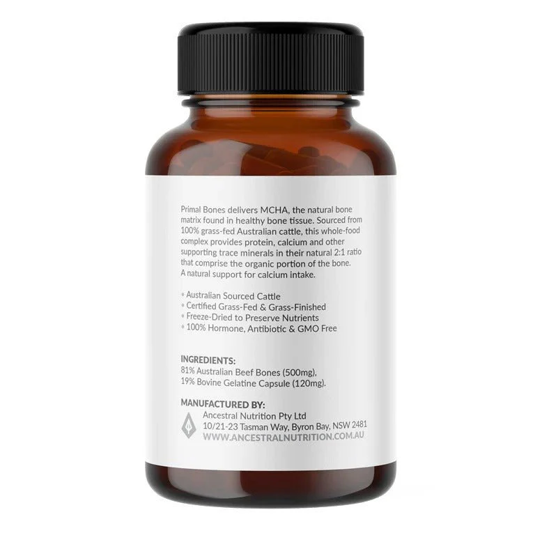 Primal Bones - 60 Capsules - Image 2