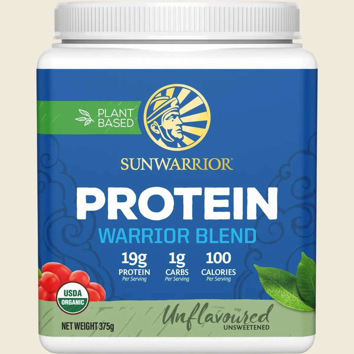 Protein Powder Warrior Blend Unflavoured 375g - Image 3
