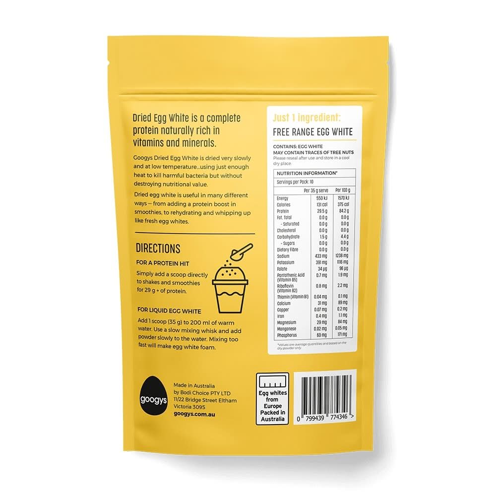 Pure Egg White Powder - 350g - Image 2
