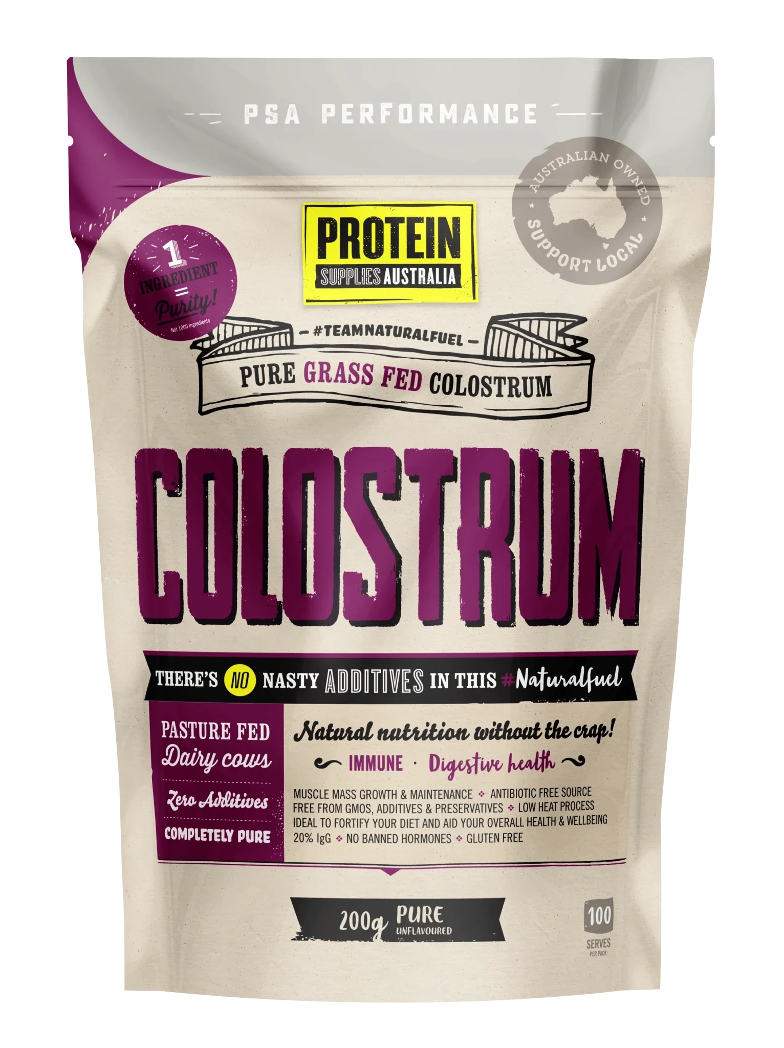 Pure Grass Fed Colostrum - 200g