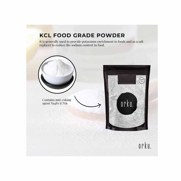 Pure Potassium Chloride Powder - 100g - Image 3