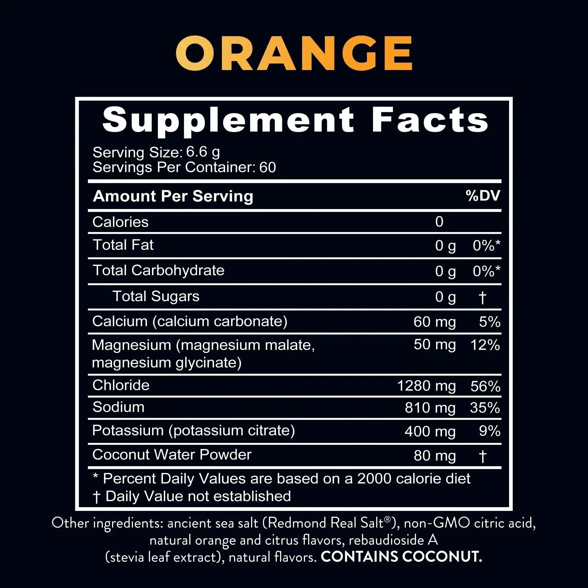 Re-Lyte Electrolyte Mix - Orange - Tub - 60 Serves - Limited Edition - Image 2