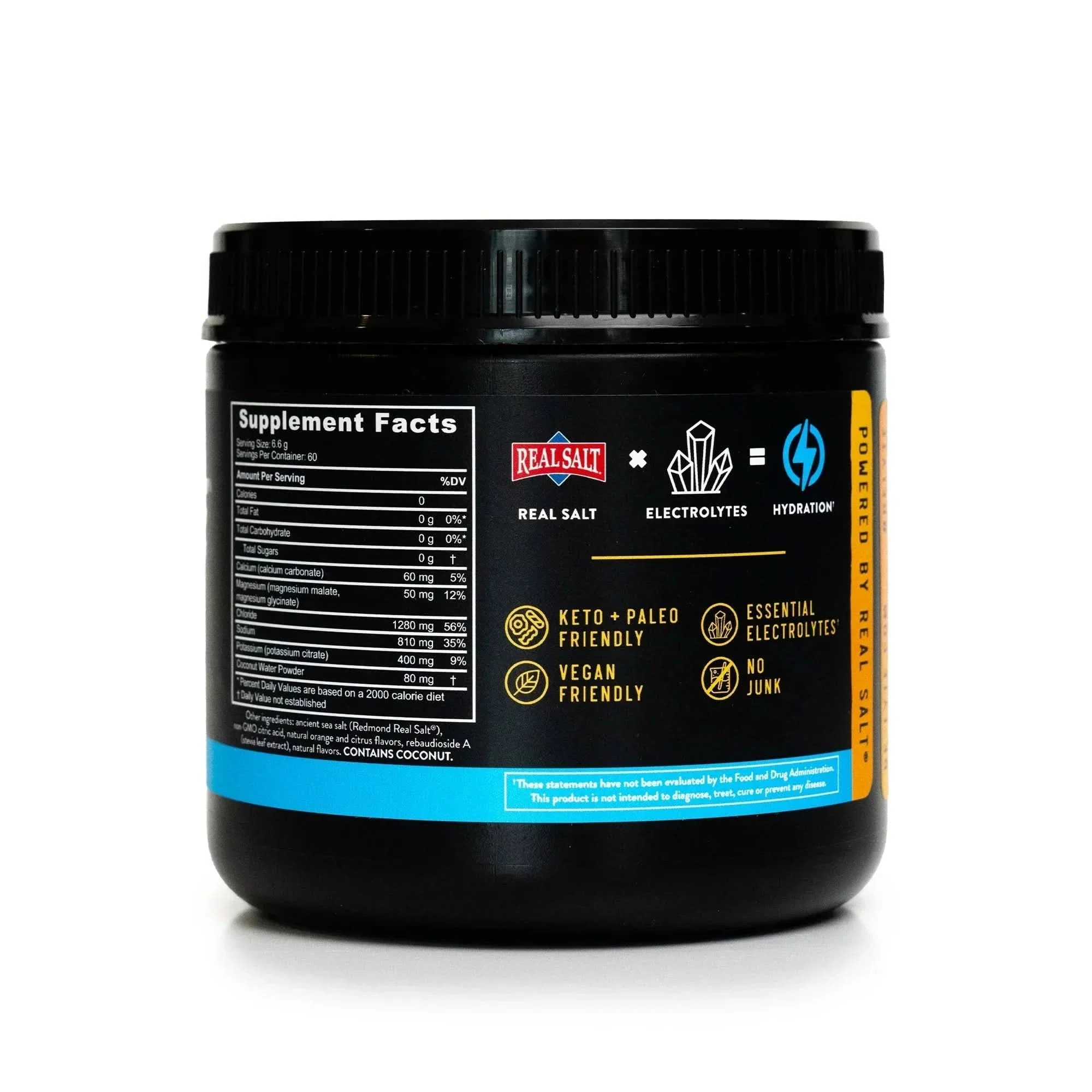 Re-Lyte Electrolyte Mix - Orange - Tub - 60 Serves - Limited Edition - Image 4