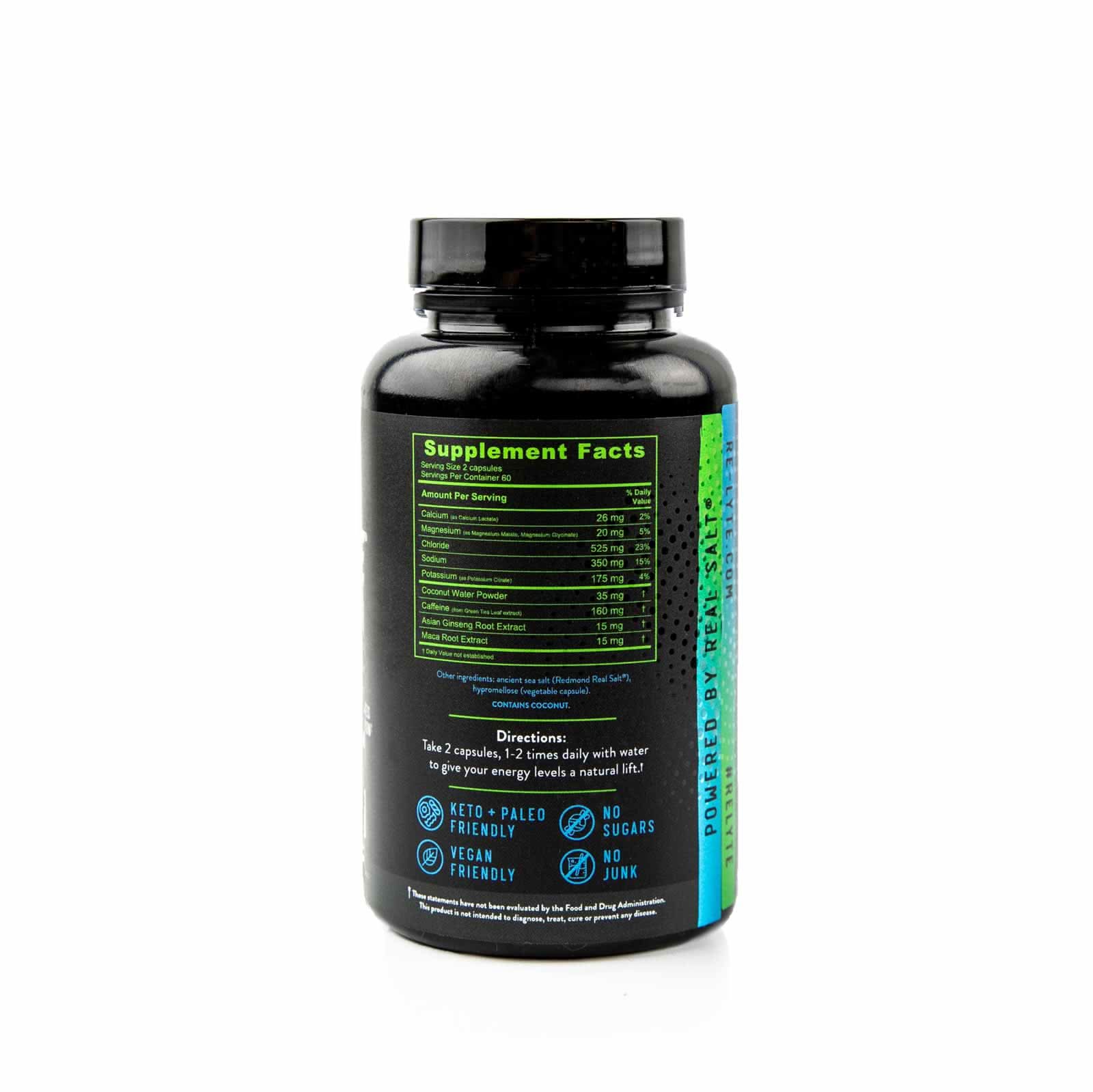Re-Lyte Energy Boost Caps - 120 Capsules - Image 4