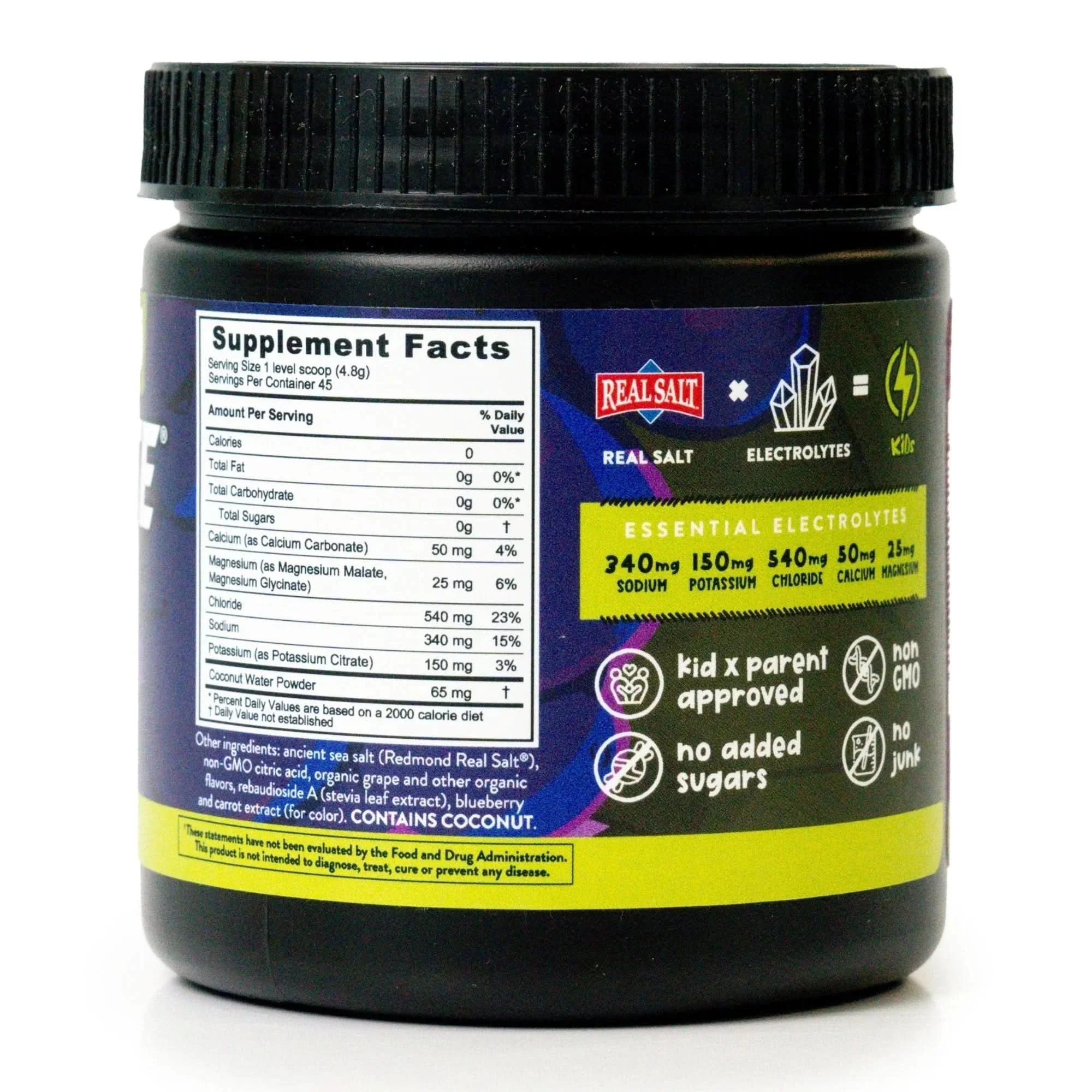 Re-Lyte Kids Hydration - Grape - Tub - 45 Serves - Image 3