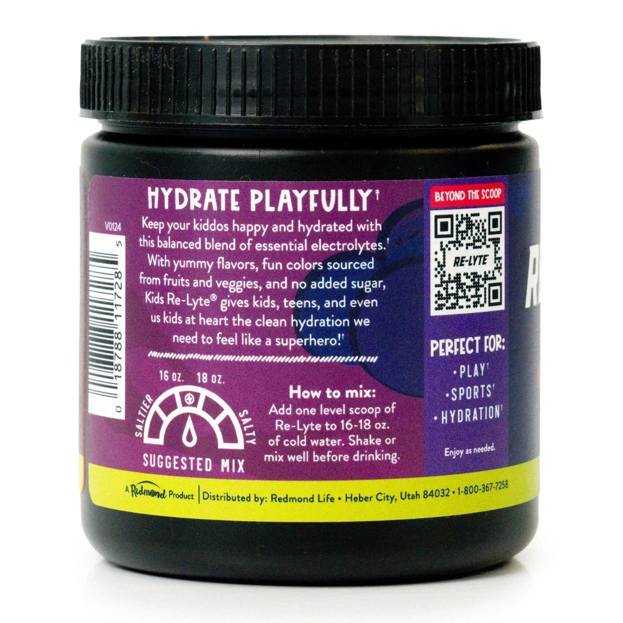 Re-Lyte Kids Hydration - Grape - Tub - 45 Serves - Image 4