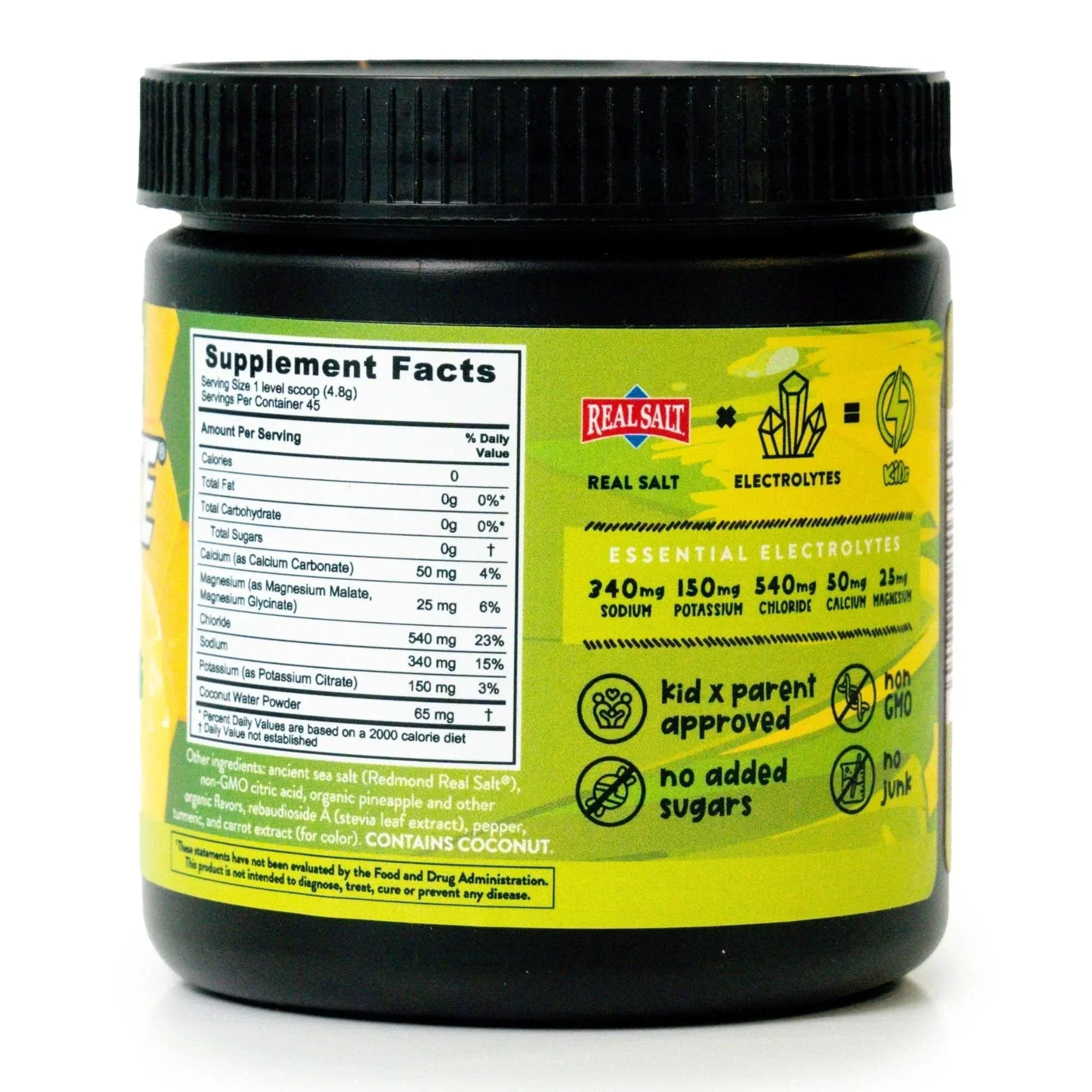 Re-Lyte Kids Hydration - Pineapple - Tub - 45 Serves - Image 3