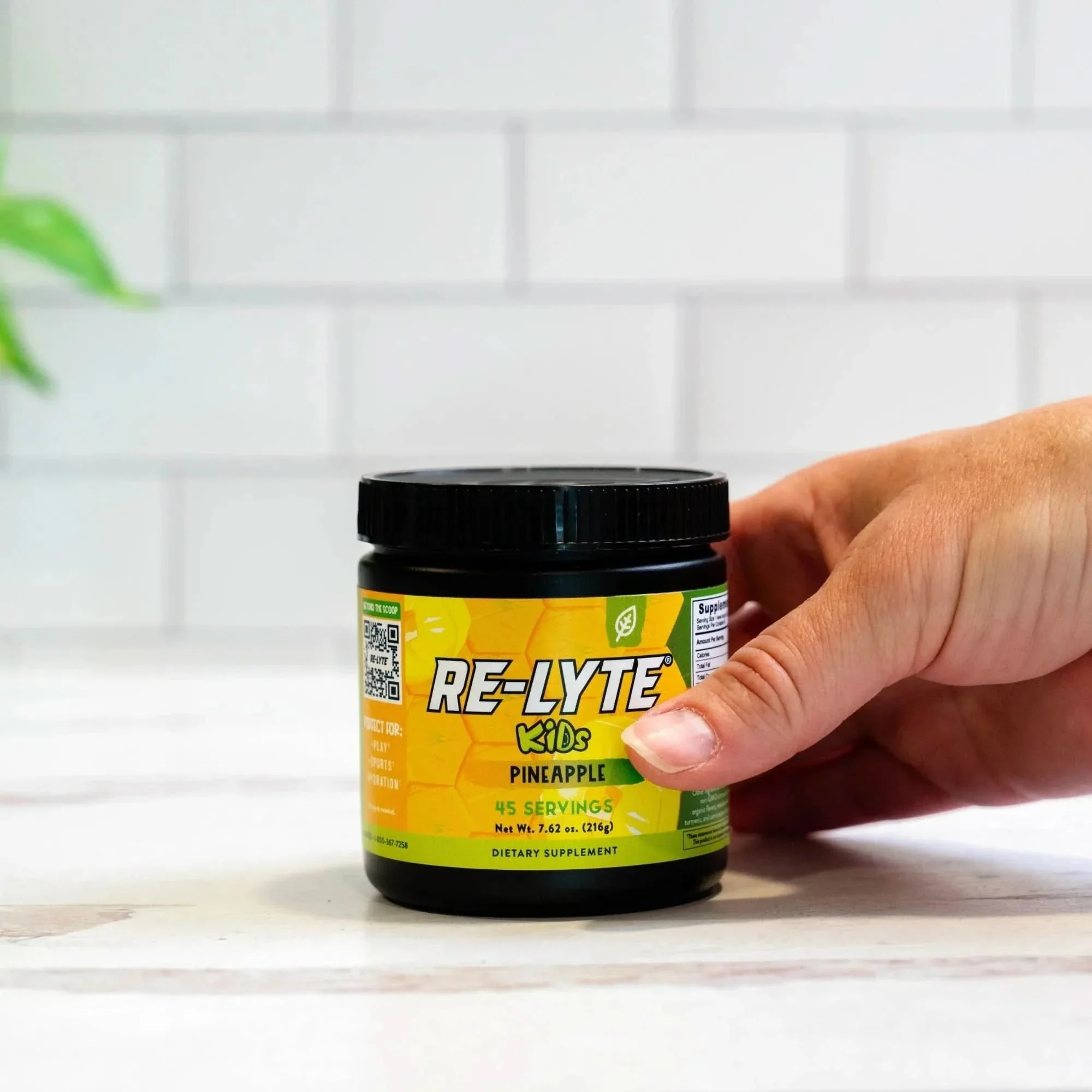 Re-Lyte Kids Hydration - Pineapple - Tub - 45 Serves - Image 6
