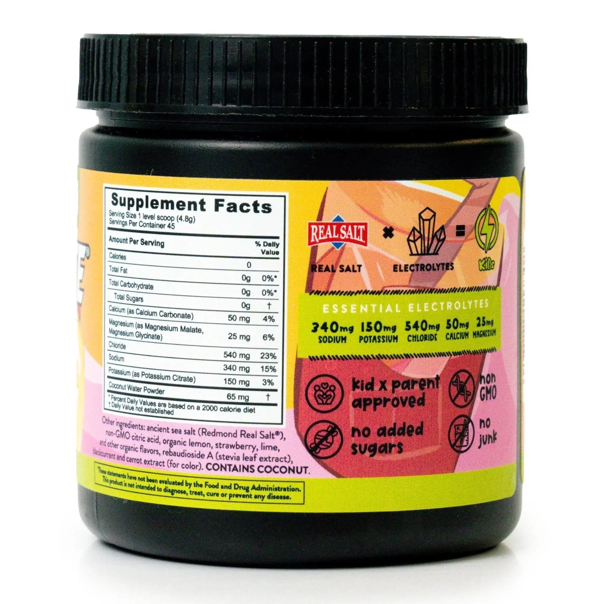 Re-Lyte Kids Hydration - Pink Lemonade - Tub - 45 Serves - Image 3