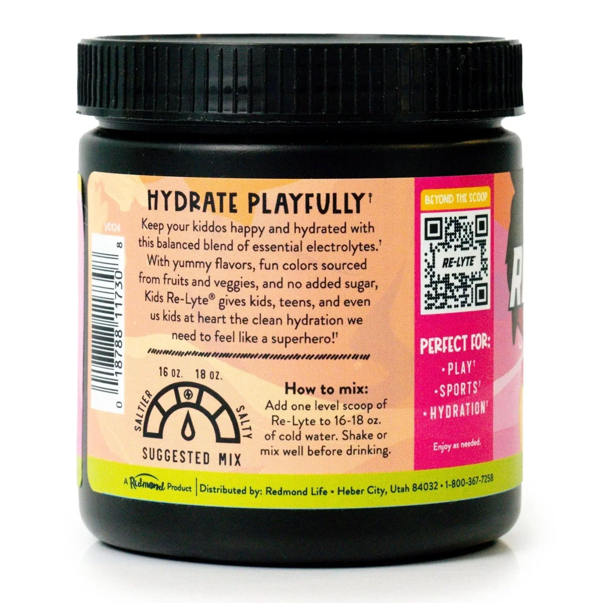 Re-Lyte Kids Hydration - Pink Lemonade - Tub - 45 Serves - Image 4