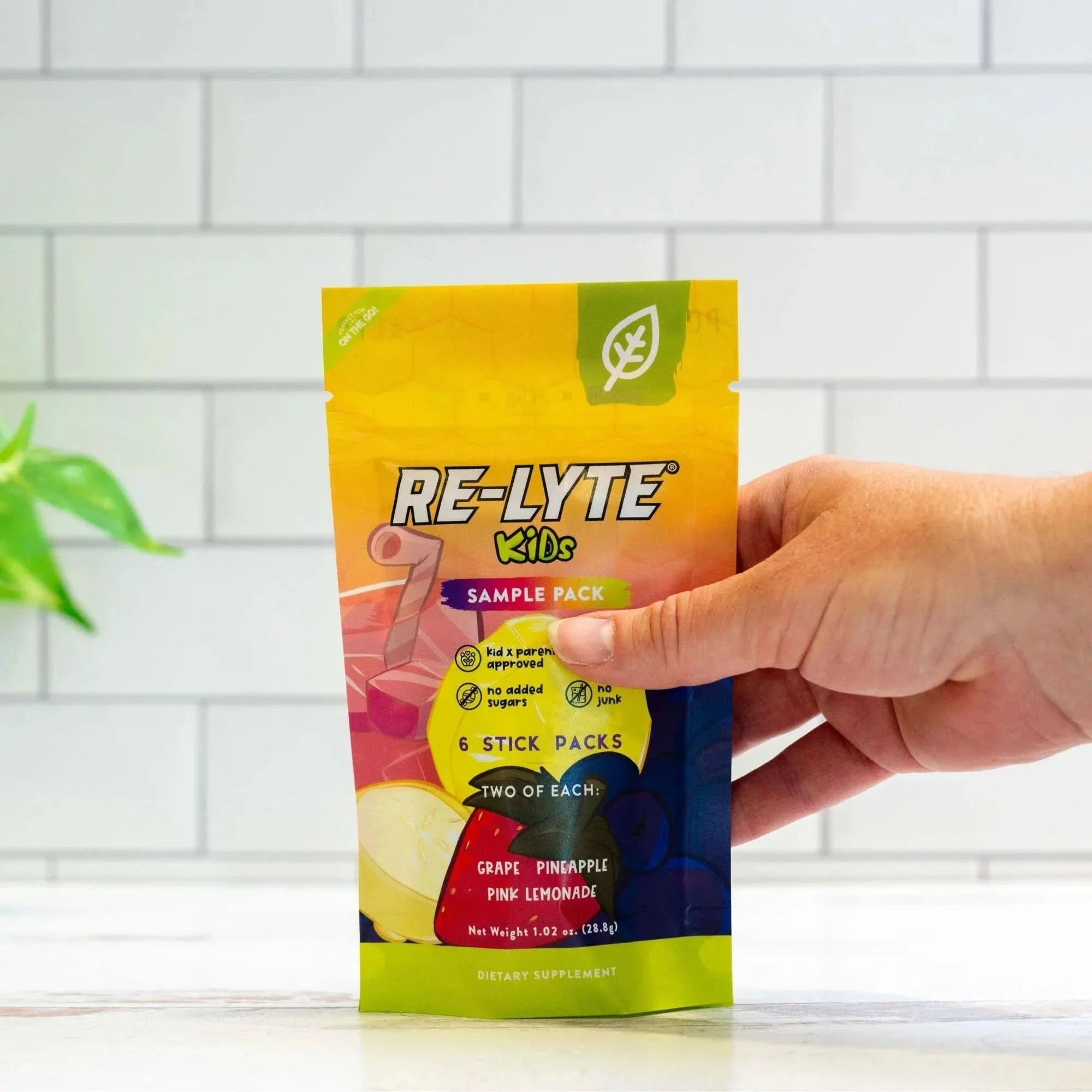 Re-Lyte Kids Hydration - Sample Pack - 6 Stick Packs - Image 5